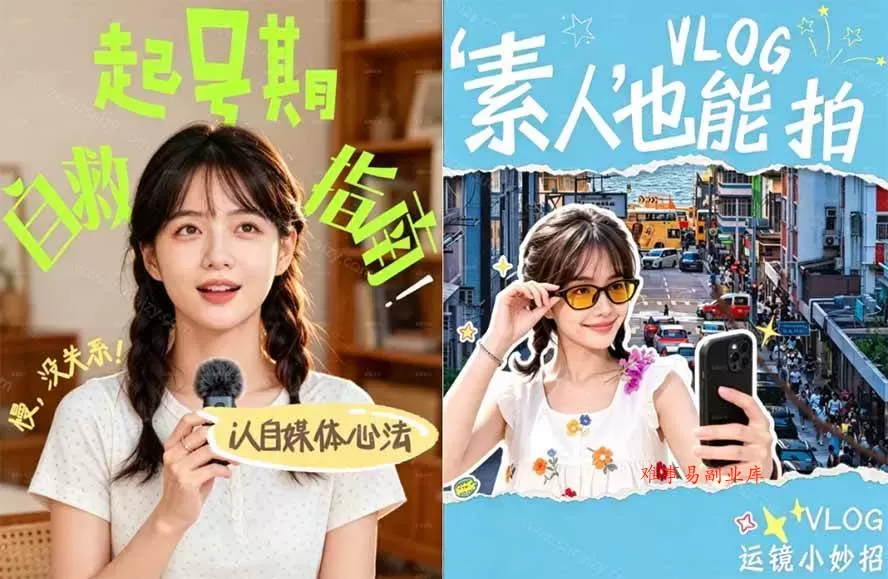 （20246期）高质量素材！200款+剪映高级美观网感封面预设，各行业通用，3s搞定超美观视频封面 爆款封面模板、