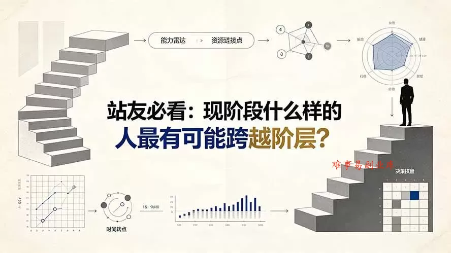 (19475期)付费文章:站友必看:现阶段什么样的人最有可能跨越阶层? (19475期)付费文章:站友必看:现阶段什么样的人最有可能跨越阶层?