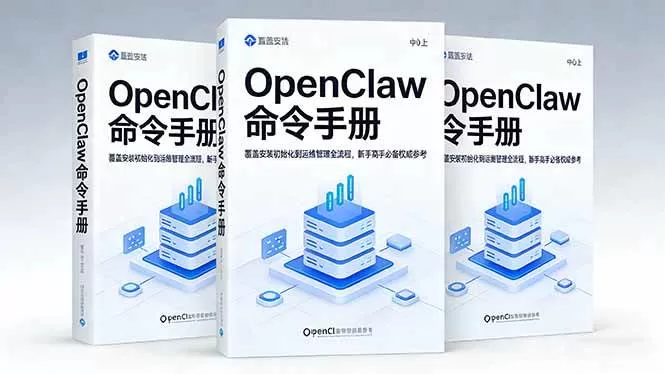 （17695期）OpenClaw命令手册：覆盖安装初始化到运维管理全流程，新手高手必备权威参考