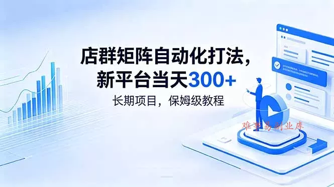 店群矩阵自动化打法,新平台当天300+,长期项目,保姆级教程 店群矩阵自动化打法,新平台当天300+,长期项目,保姆级教程