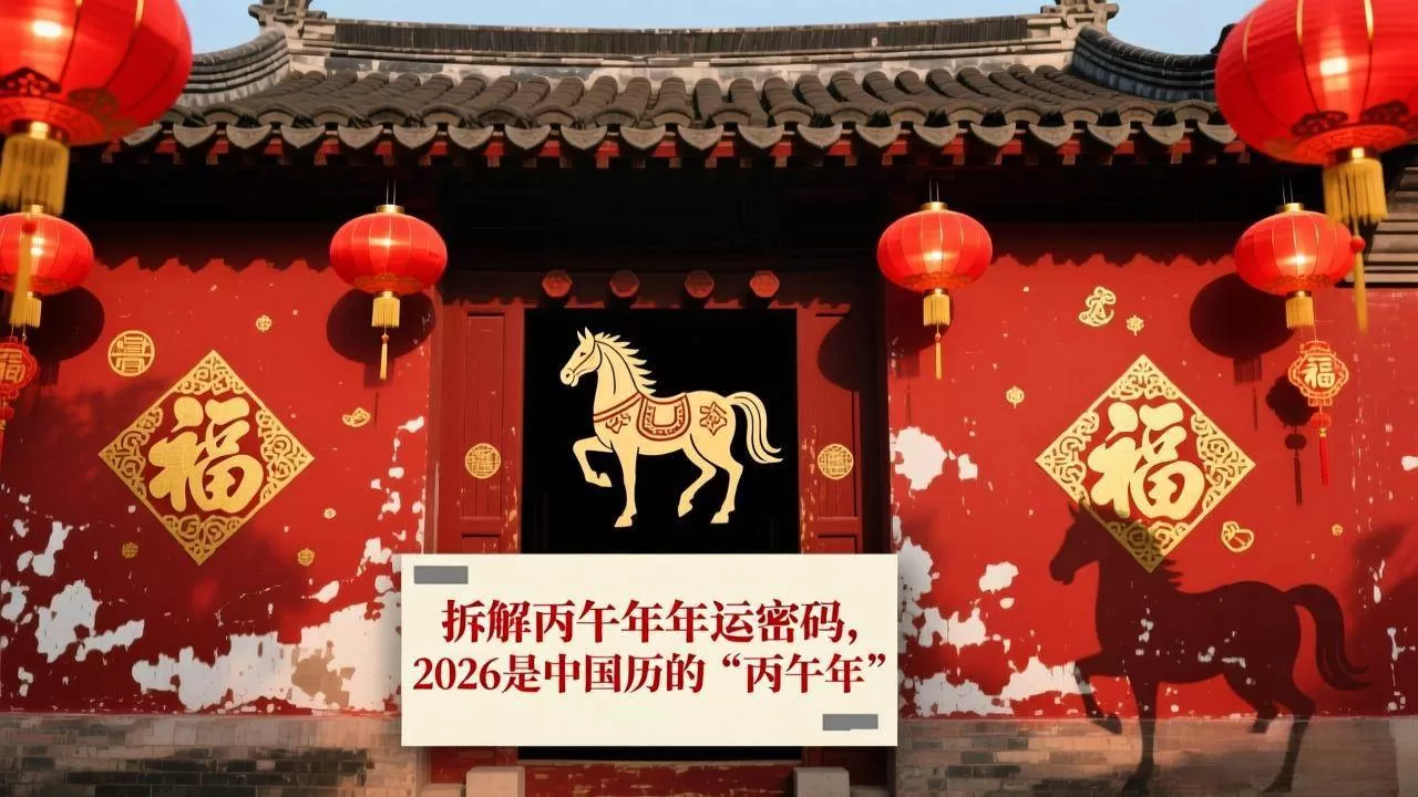 （17038期）付费文章：拆解丙午年年运密码，2026是中国历的“丙午年”-难事易副业库