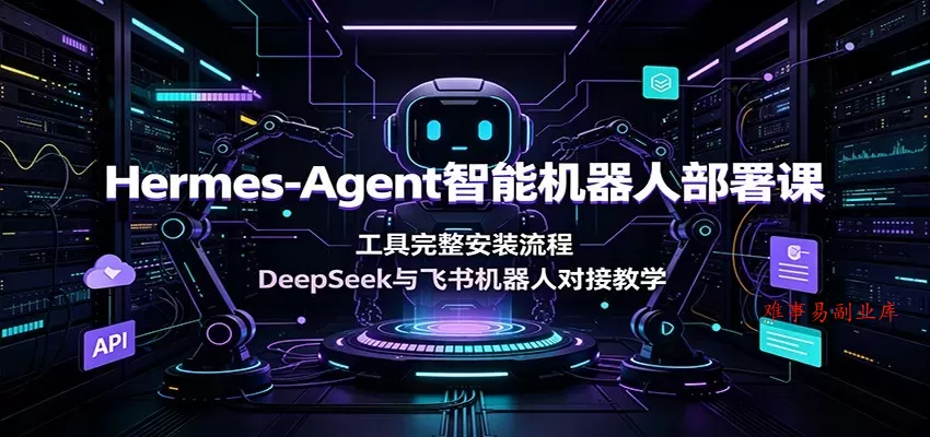 Hermes-Agent智能机器人部署课:工具完整安装流程,DeepSeek与飞书机器人对接教学 Hermes-Agent智能机器人部署课:工具完整安装流程,DeepSeek与飞书机器人对接教学