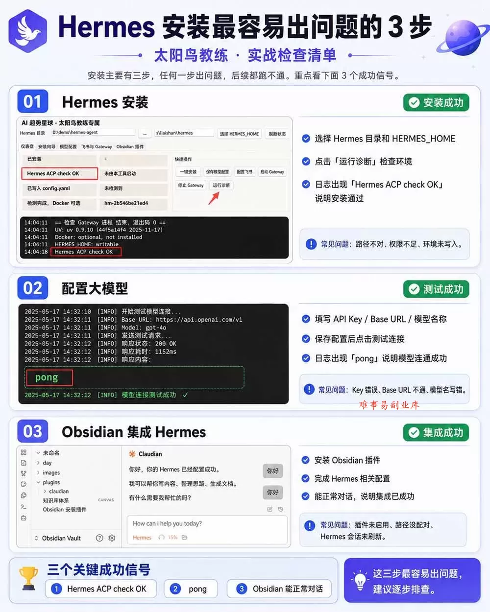 (19861期)Hermes+Obsidian打造AI内容系统SOP;工具只是入口系统才是复利,从安装配置到知识库管理完整教学 (19861期)Hermes+Obsidian打造AI内容系统SOP;工具只是入口系统才是复利,从安装配置到知识库管理完整教学
