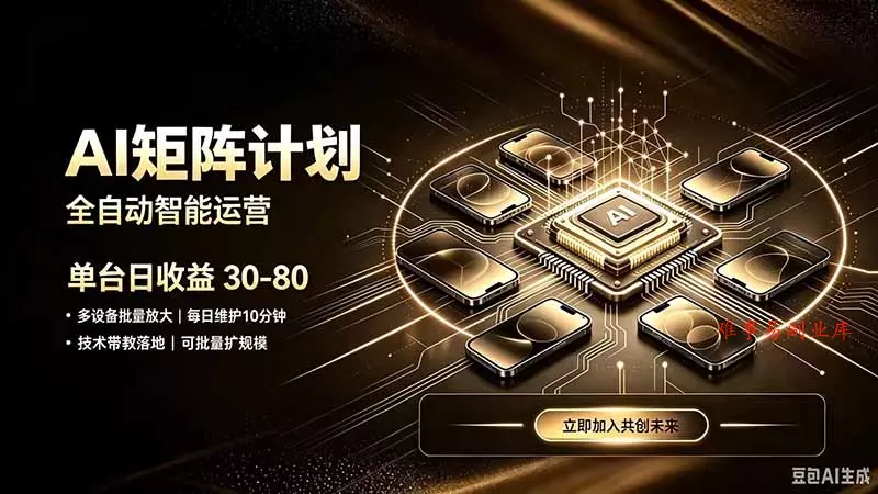 AI智能对话,矩阵规模化创业,全程技术扶持,长久稳定,日入800+ AI智能对话,矩阵规模化创业,全程技术扶持,长久稳定,日入800+