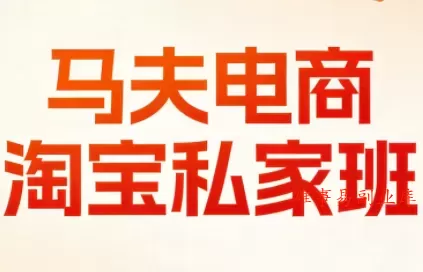 马夫电商·淘宝私家班(更新3月)-难事易副业库