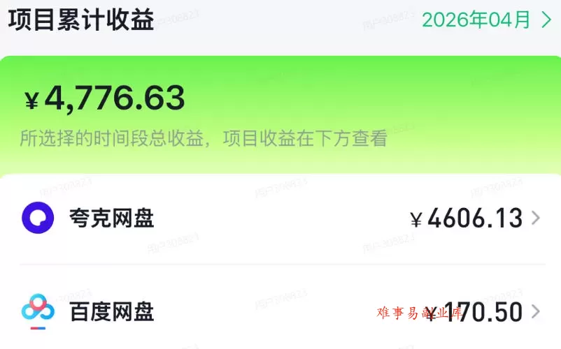 单月破7000+，网盘拉新工具号实战，每天两个小时，0门槛长期稳定，适合新手小白