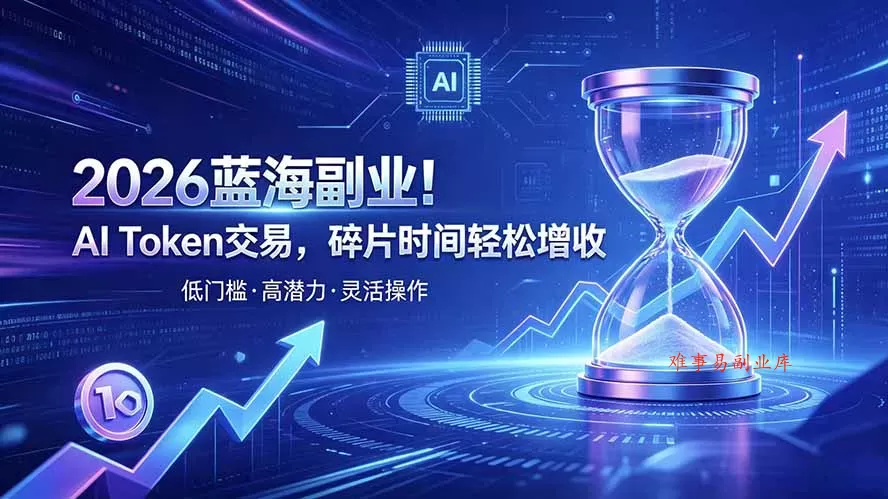 AI Token算力赛道!普通人可入局的数字副业 AI Token算力赛道!普通人可入局的数字副业
