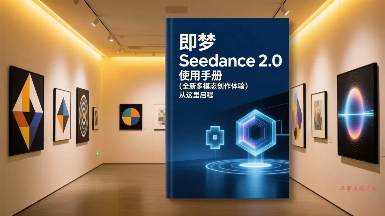 （17394期）即梦 Seedance 2.0 使用手册（全新多模态创作体验）从这里启程。请你们大胆想象，其余的交给它-难事易副业库