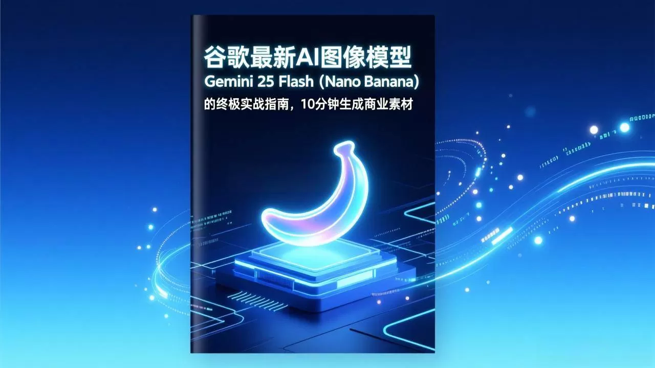 （17111期）谷歌最新AI图像模型Gemini 2.5 Flash（Nano Banana）的终极实战指南，10分钟生成商业素材-难事易副业库
