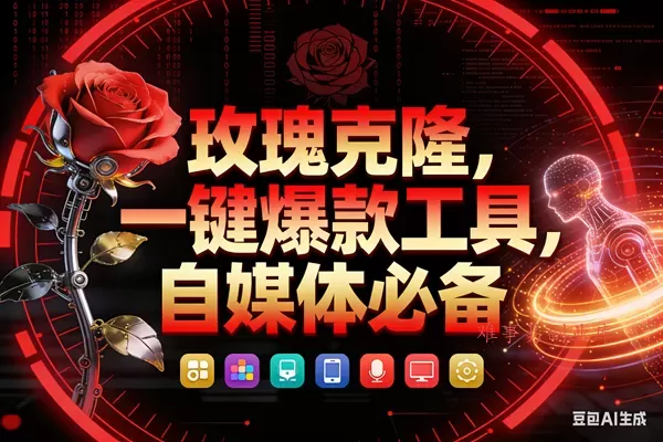 (17912期)玫瑰克隆工具,鲁大魔ai软件,自媒体神器,一键爆款,50多个功能,详细教程。 (17912期)玫瑰克隆工具,鲁大魔ai软件,自媒体神器,一键爆款,50多个功能,详细教程。
