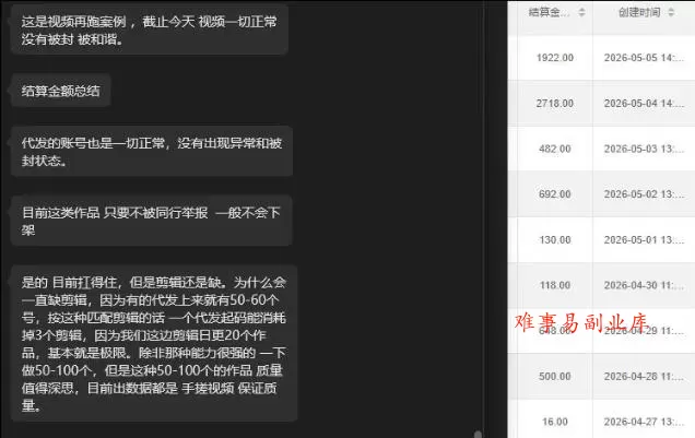 【团长合作2.0】视频矩阵项目_招发手矩阵+剪辑师，共赢项目【揭秘】