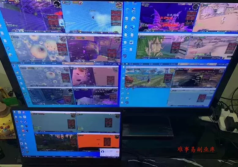 两款游戏全自动打金玩法，长期稳定日入1K+，懒人专属副业！【揭秘】