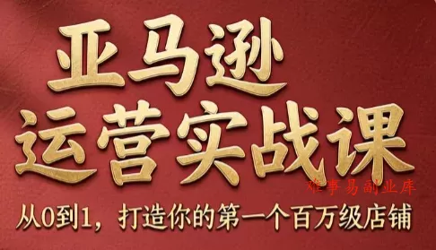 skyla·亚马逊运营实战课(更新6月)-难事易副业库