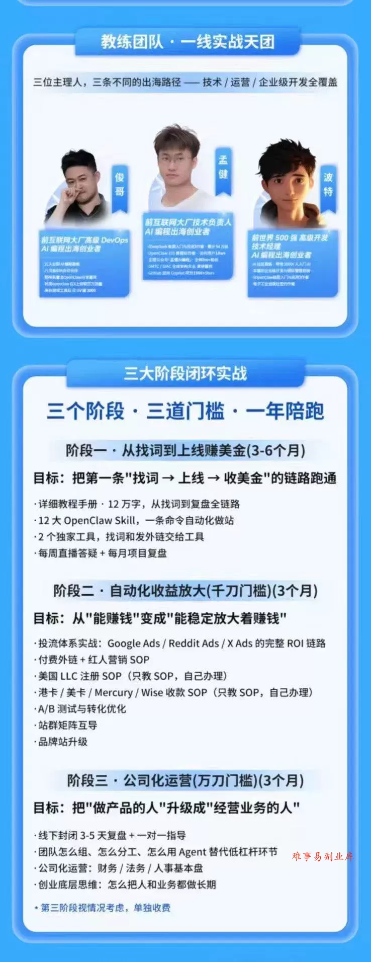 （19787期）AI编程领航计划｜海外独立站实战｜多Agent一键建站｜站点开发测试｜冷启动引流｜数据复盘｜出海变现完整教程