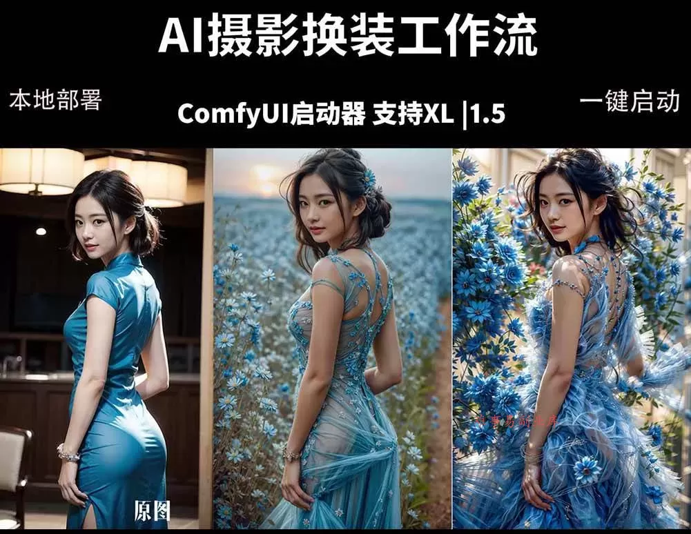 (18268期)ComfyUI人像写真摄影工作流:本地一键部署,换装换场景换脸全搞定,影楼效率翻倍 (18268期)ComfyUI人像写真摄影工作流:本地一键部署,换装换场景换脸全搞定,影楼效率翻倍