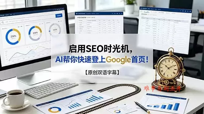 （19162期）启用SEO时光机，AI帮你快速登上Google首页！【原创双语字幕】-难事易副业库