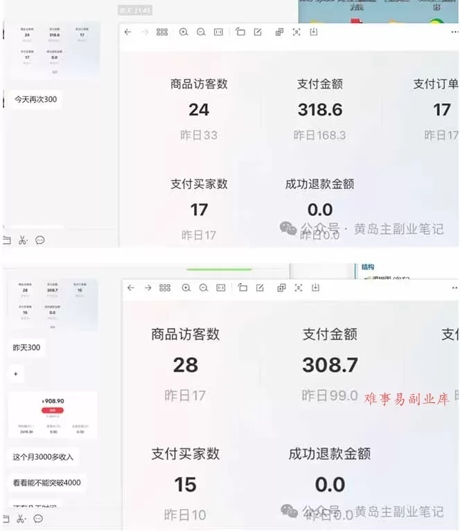 黄岛主小红书考题虚拟项目1.0：不用卷K12也能月入过万(价值2988的课程-难事易副业库