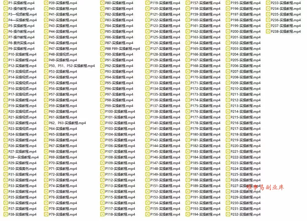 238个精美ppt案例保姆级实操教程：画册水准，每页一个视频教程，操作详细易懂！