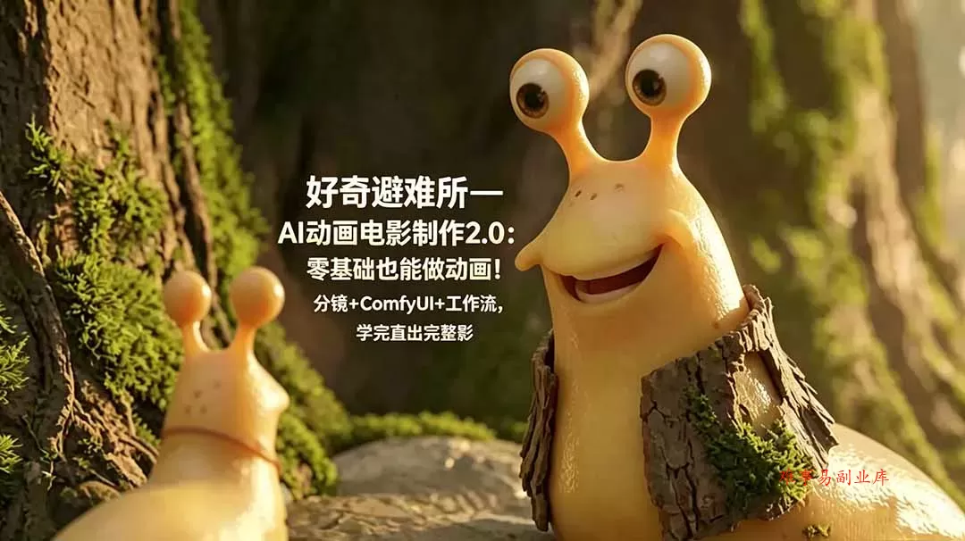 好奇避难所—AI动画电影制作2.0:零基础也能做动画!分镜+ComfyUI+工作流,学完直出完整影片 好奇避难所—AI动画电影制作2.0:零基础也能做动画!分镜+ComfyUI+工作流,学完直出完整影片