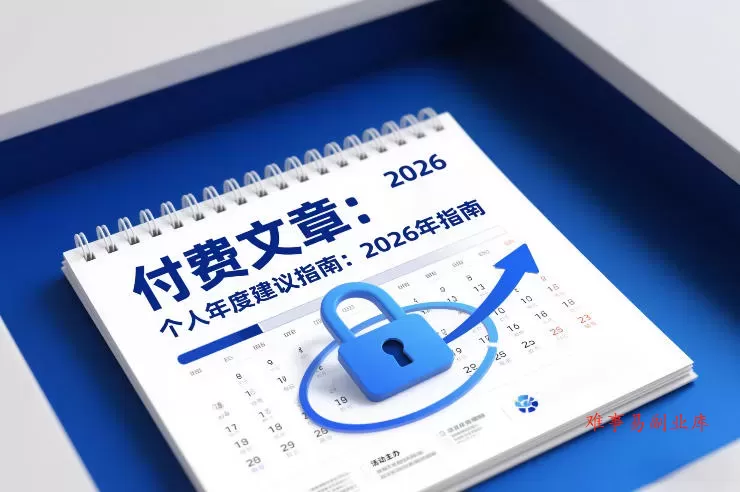付费文章：个人年度建议指南：2026年指南-难事易副业库