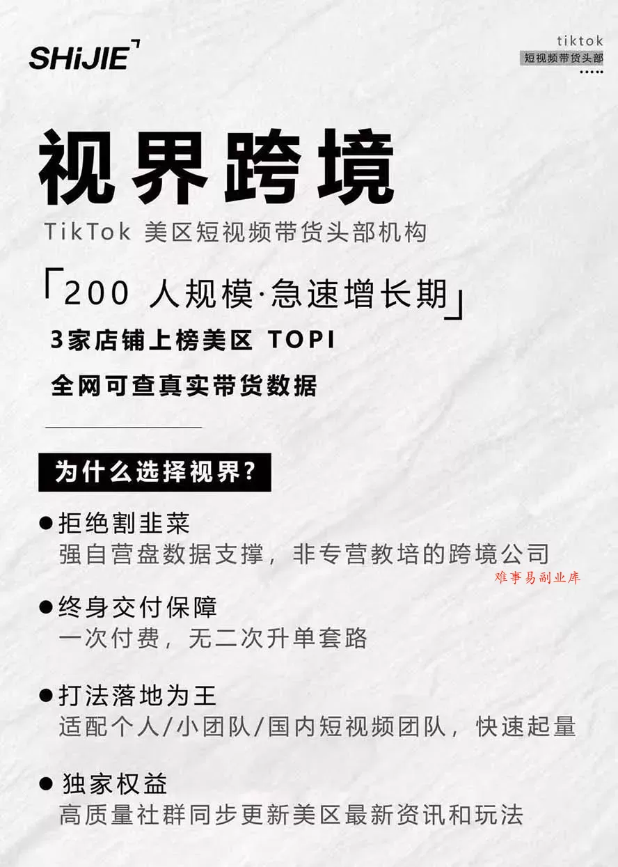 AIGC×TikTok美区短视频带货线下课；两天一夜完整回放，12小时高清视频收录头部操盘手全流程教学