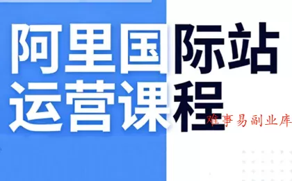 张国儒·阿里国际站运营课程(更新7月)-难事易副业库