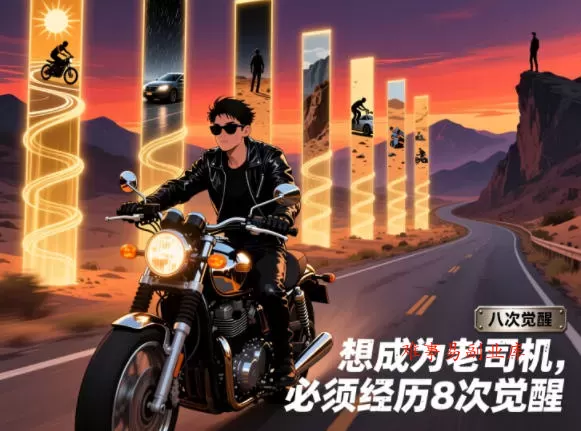 付费文章：想成为老司机，必须经历8次觉醒-难事易副业库