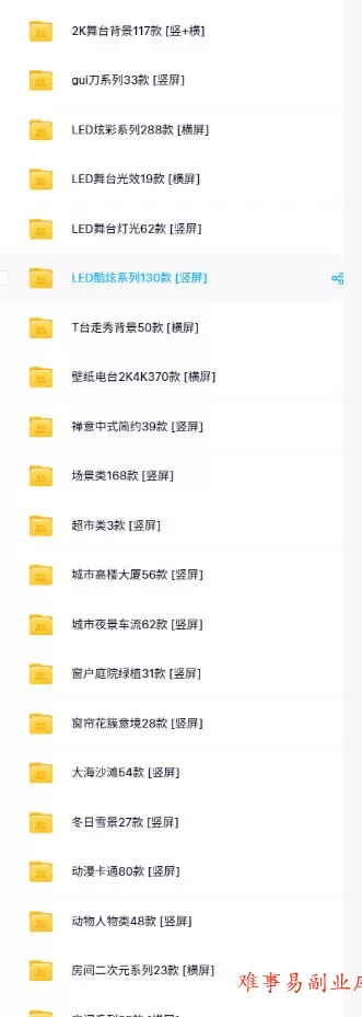 直播间背景单调不用愁！绿幕直播背景素材来了，静态+动态双格式，横竖屏均有大量覆盖，高清画质为主，附赠抖音绿幕直播参考教程