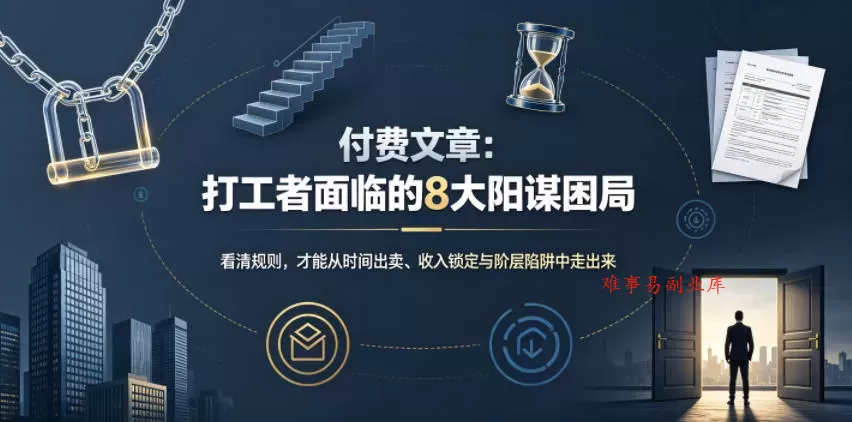 付费文章:打工者面临的8大阳谋困局 付费文章:打工者面临的8大阳谋困局