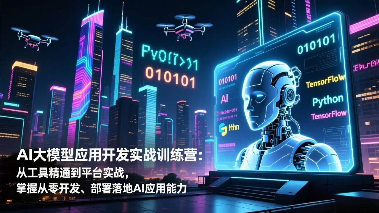 （17058期）AI大模型应用开发实战训练营：从工具精通到平台实战，掌握从零开发、部署落地AI应用能力-难事易副业库
