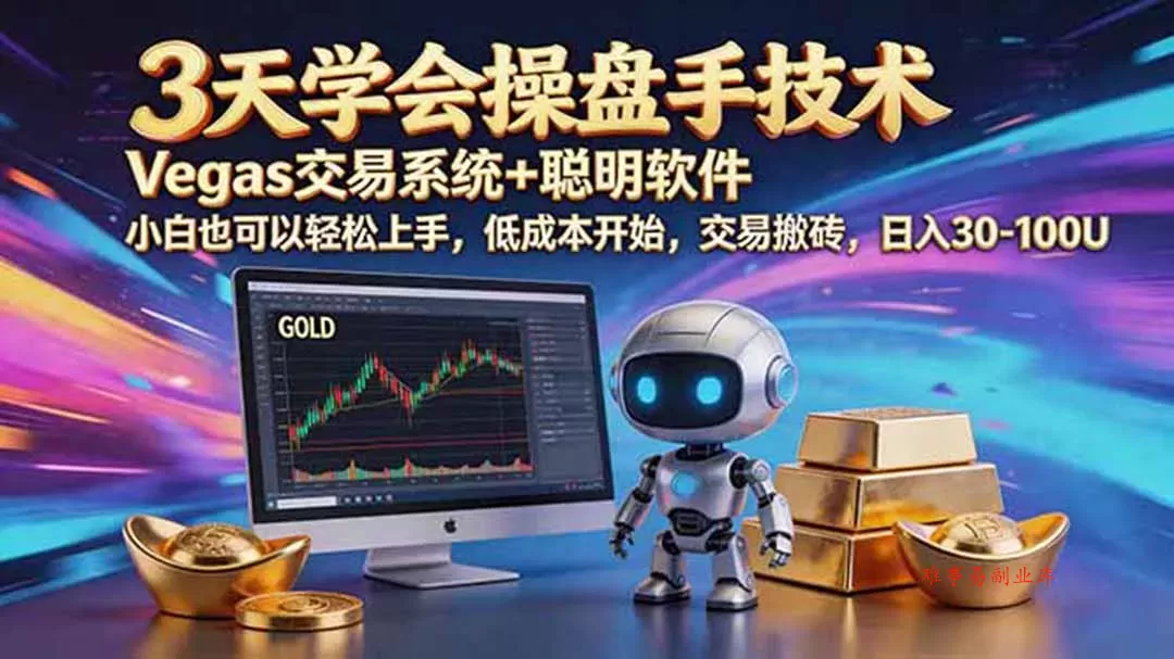 三天学会操盘手技术,vegas技术+聪明软件,小白也可以轻松上手,日入500+ 三天学会操盘手技术,vegas技术+聪明软件,小白也可以轻松上手,日入500+