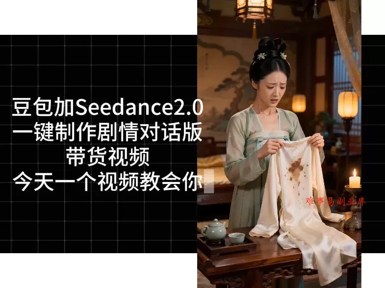 用Coze扣子工作流，我们就能一键制作剧情对话版带货视频，全程无需手动剪辑，从0到1演示搭建过程-难事易副业库