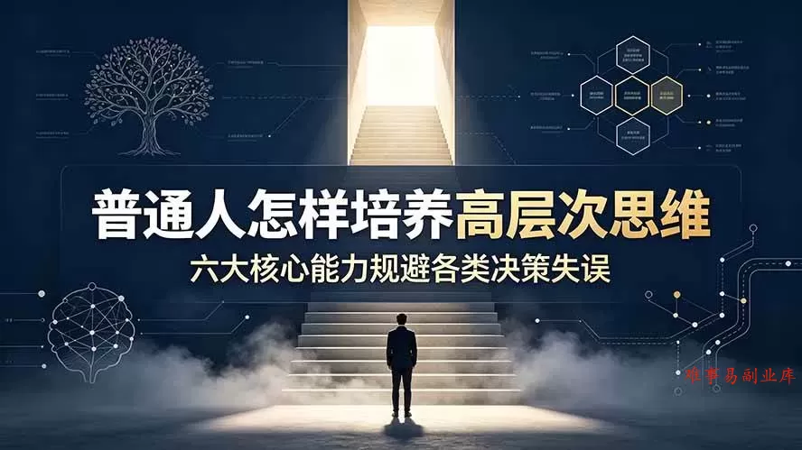 (19479期)付费文章:普通人怎样培养高层次思维,六大核心能力规避各类决策失误 (19479期)付费文章:普通人怎样培养高层次思维,六大核心能力规避各类决策失误