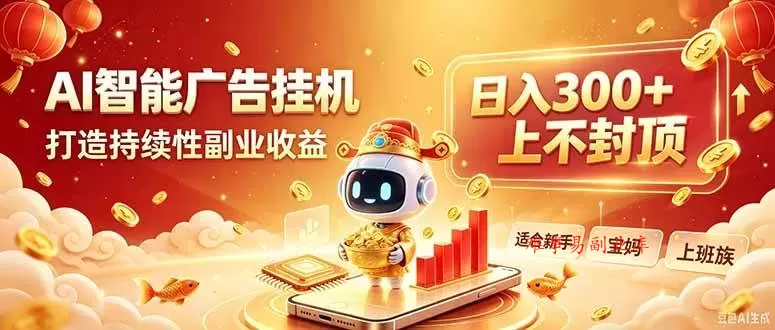 （20248期）告别手动干活！AI自动化，解锁线上被动收益-难事易副业库