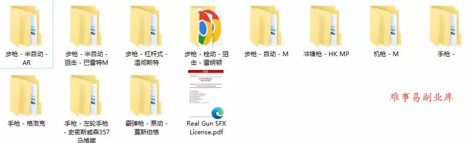 特效剪辑音效素材包来了！720+个好莱坞电影开枪射击枪声音效包，战神战争枪击音效，全部汉化
