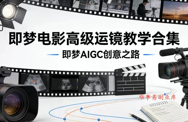 即梦电影高级运镜教学合集,即梦AIGC创意之路 即梦电影高级运镜教学合集,即梦AIGC创意之路