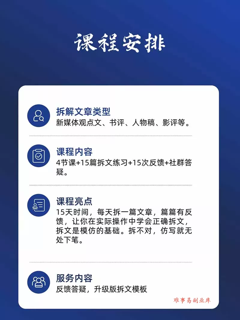 15天爆文拆解写作实战训练营：从看懂好文章到拆出结构逻辑，再到模仿高手笔法，建立系统写作方法体系