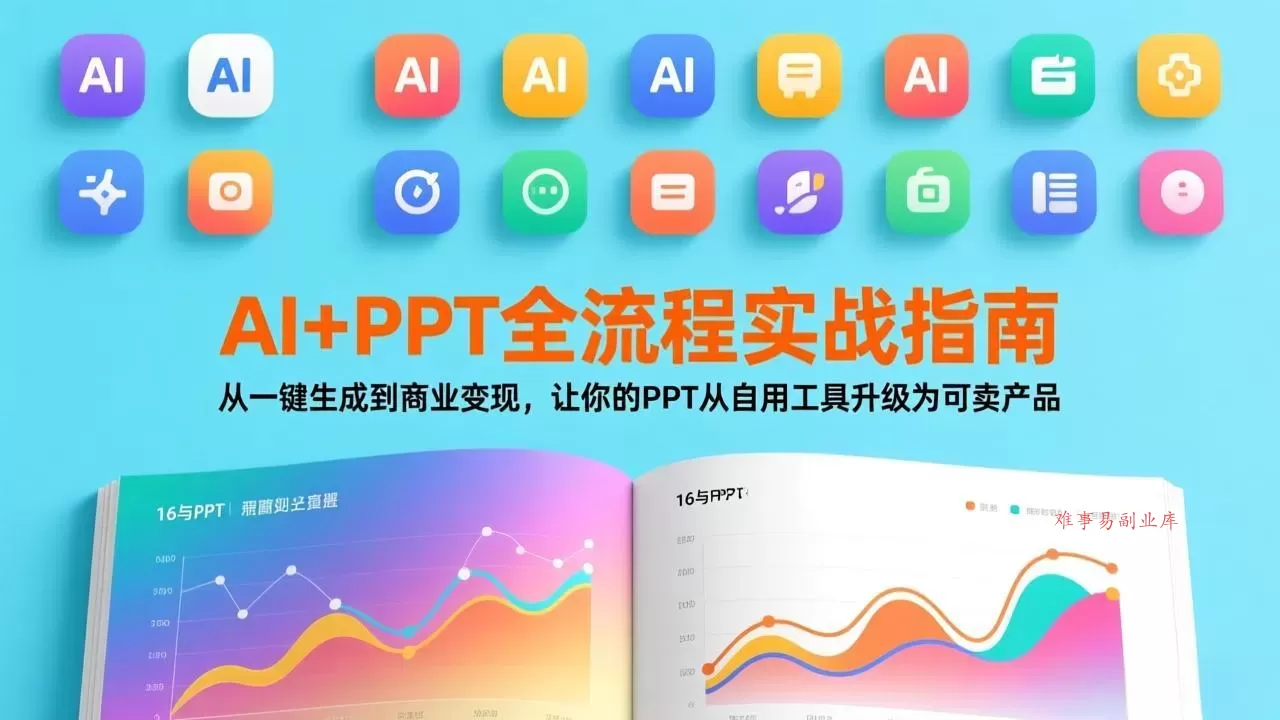 AI+PPT全流程实战指南:从一键生成到商业变现,让你的PPT从自用工具升级为可卖产品 AI+PPT全流程实战指南:从一键生成到商业变现,让你的PPT从自用工具升级为可卖产品