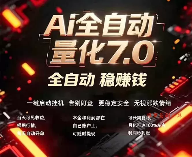 （19420期）EA黄金量化7.0 ，24小时全自动挣美金，小白轻松操作，日入1000+-难事易副业库