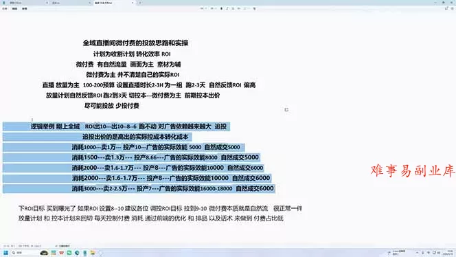 直播间没人、千川烧不动？破冷启动+控流速+追投压制，手把手教你拿量