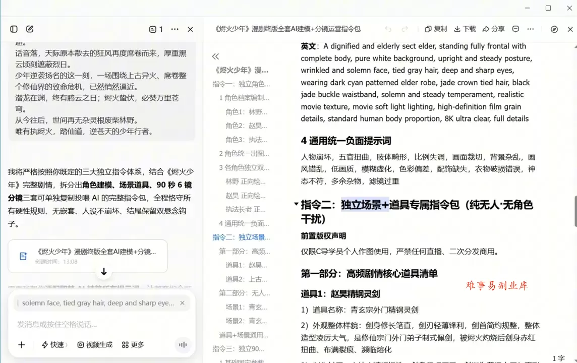 AI漫剧+AI短视频大师课(更新6月)