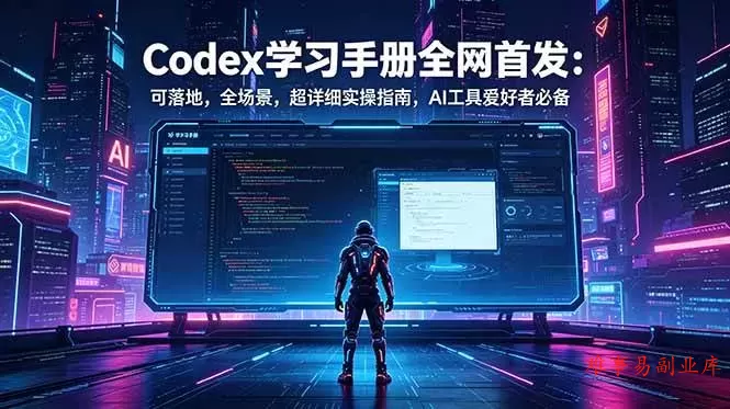 (18871期)Codex学习手册全网首发:可落地,全场景,超详细实操指南,AI工具爱好者必备 (18871期)Codex学习手册全网首发:可落地,全场景,超详细实操指南,AI工具爱好者必备