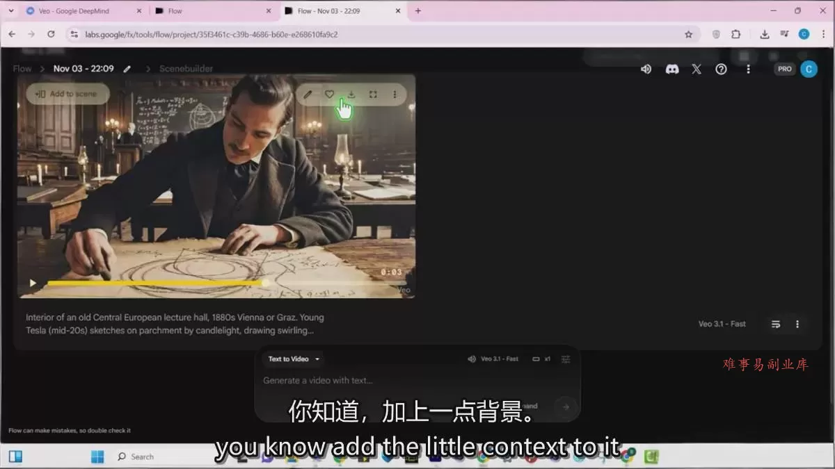 AI电影制作终极指南：从创意到成片，系统掌握智能影视全流程实战课(中英字幕