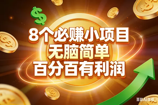 （17178期）10个必赚小项目，无脑简单，百分百有利润，副业首选，日入200+-难事易副业库