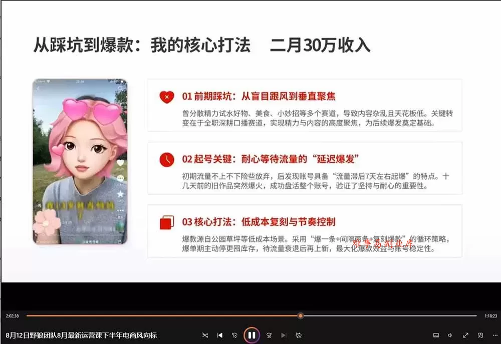 （20235期）2026新版AI短视频带货实战课-更新9月：抖音+快手+视频号三大平台，系统掌握AI内容与电商运营玩法